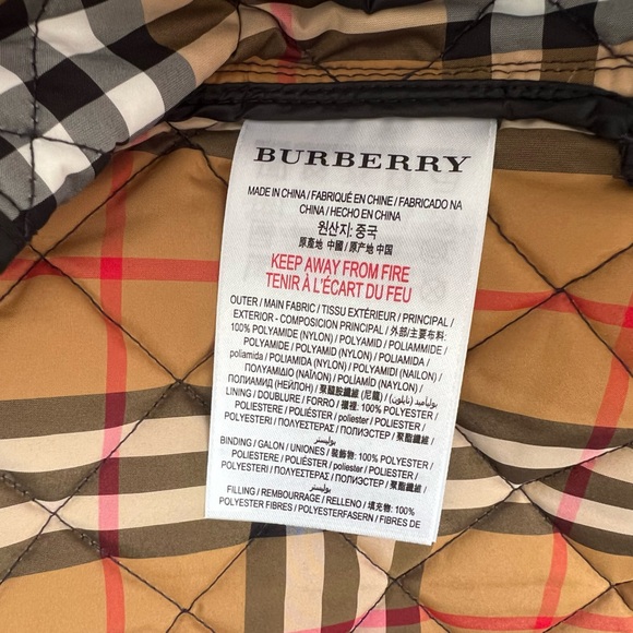 NWT Burberry kids jacket 12M - Picture 6 of 10
